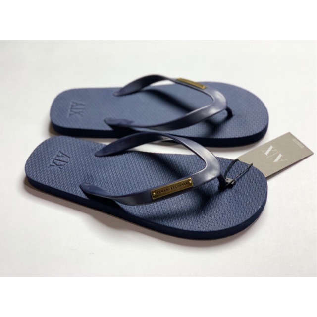 armani exchange slipper