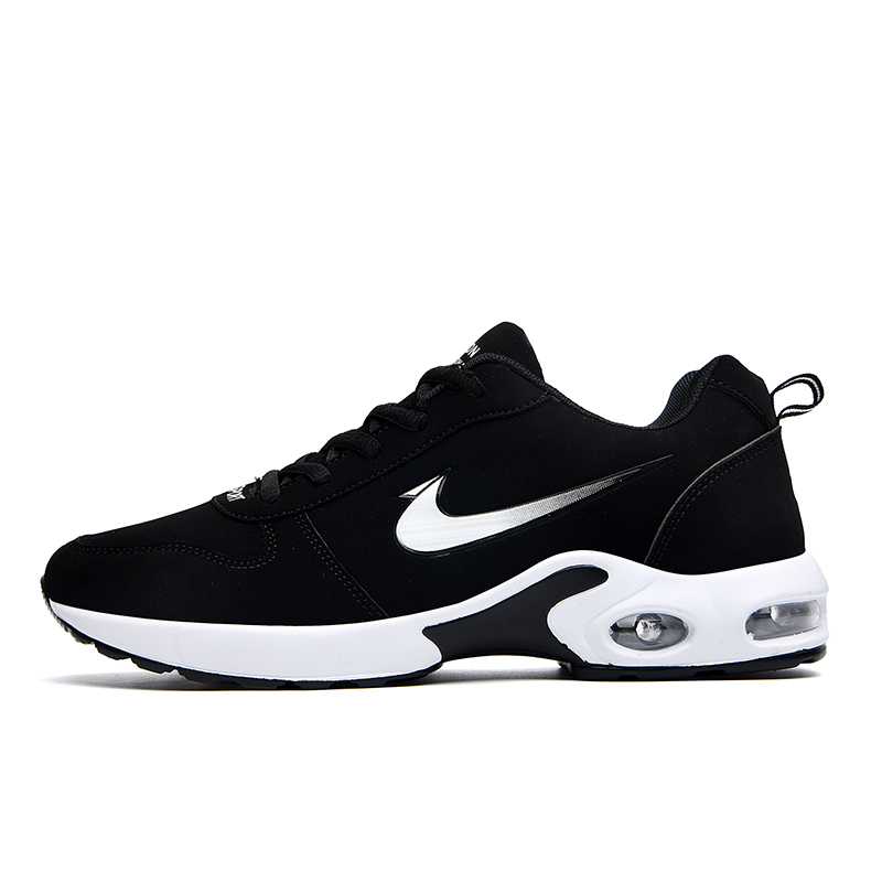 Ready Stock Size 38-45  Fashion Comfortable Leather Breathable Sports Running Shoes Sneaker