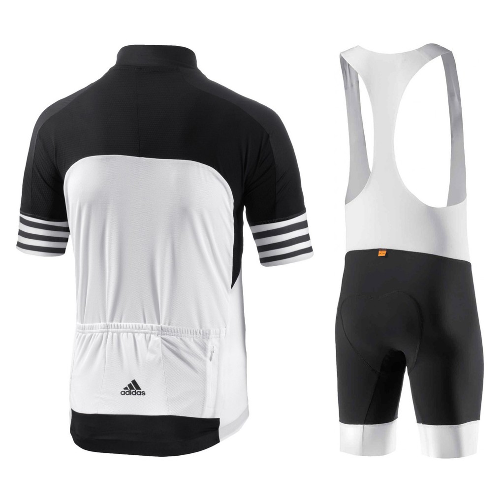 ADIDS Aero Mens Black-White Cycling Jersey Bib Shorts Adidas Bicycle Bike  Shorts Pant Road Bike Cycling Clothes | Shopee Malaysia
