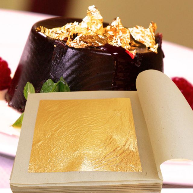 24k Edible Gold Leaf for Cake Shopee Malaysia