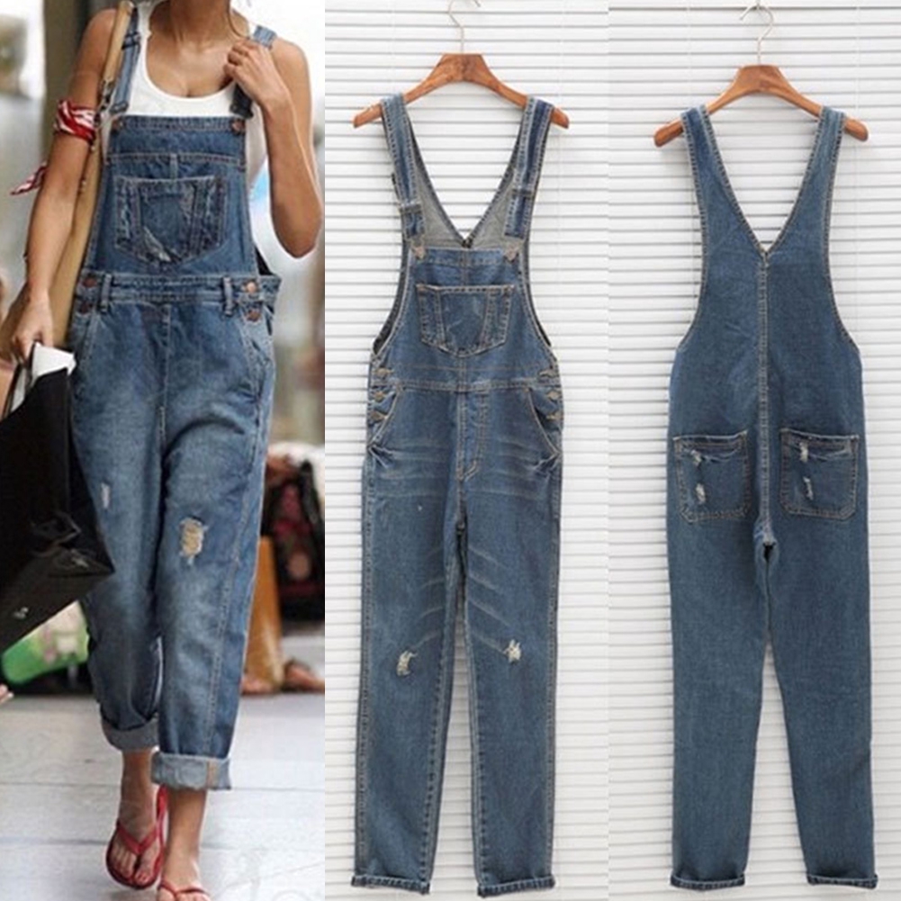 romper jeans jumpsuit