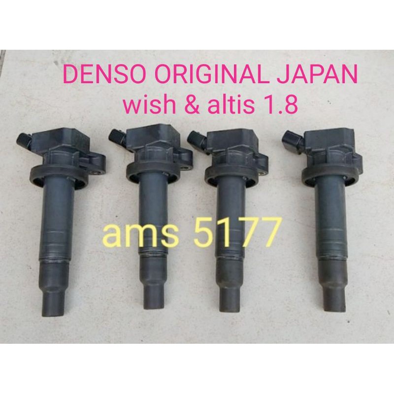 Toyota wish toyota altis 1zz 1.8 ignition plug coil zne10 Toyota Caldina 2.0 Shopee Malaysia