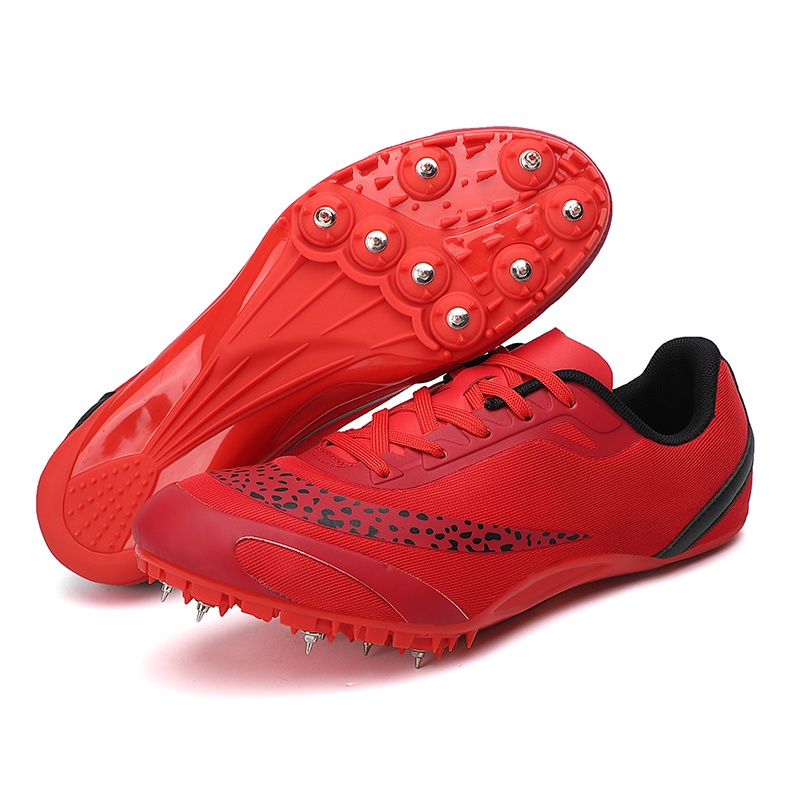 Fashion Men Women Professional Spike Shoes Track And Field Running Sport Shoes Long Jump Trainning Shoes