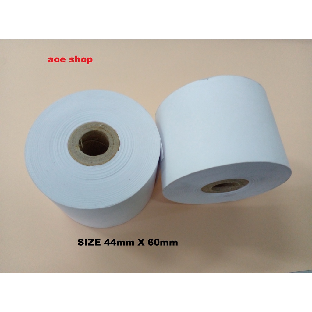 44MM X 60MM CASH REGISTER PAPER ROLL HIGH WHITE Shopee Malaysia