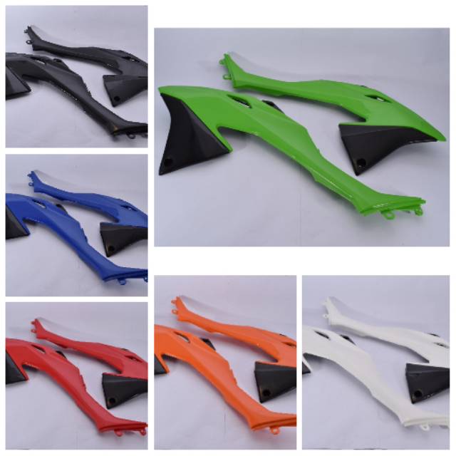 Klx 150 Bf Tank Cover Body Cover Set Left Right Klx Bf Front Wing Klx Bf Dtracker Cover Tangki Klx 150 Bf Cover Body Set Kiri Kanan Klx Bf Sayap Depan
