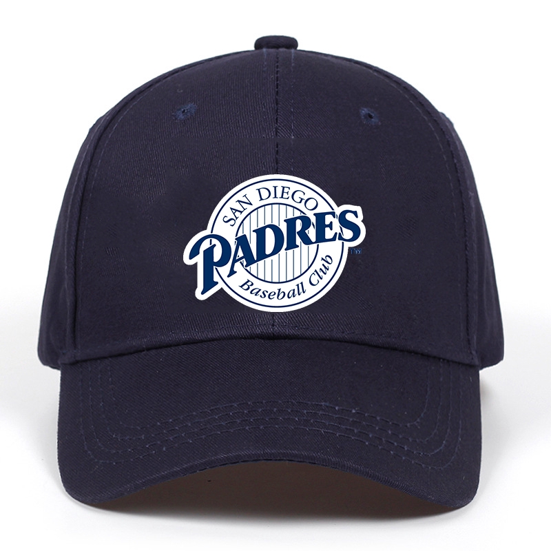 black padres hat