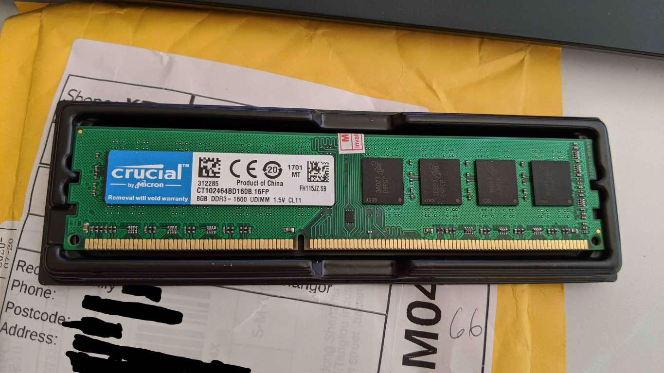 Crucial DDR4 DDR3 4GB 8GB 8500-19200U 1066MHz 1333MHz 1600MHz 2133MHz