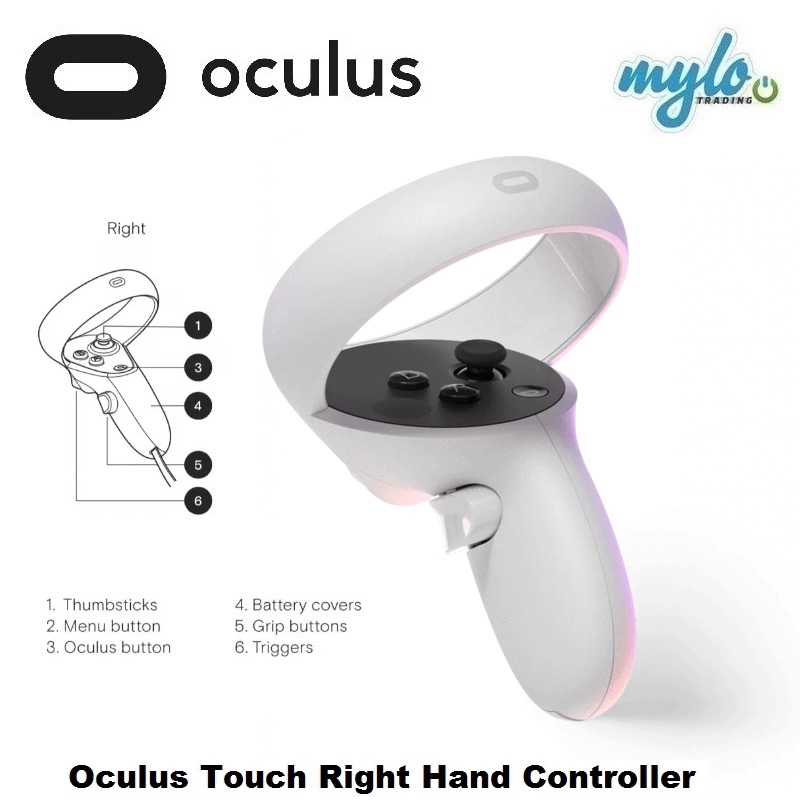 oculus touch right hand controller