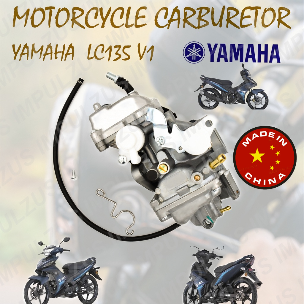 YAMAHA LC135 V1 ORIGINAL QUALITY CARBURETOR LC135 V1 YAMAHA Senang