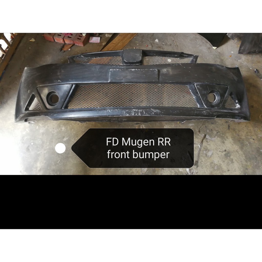 Honda Civic Fd Mugen Rr Front Bumper Shopee Malaysia