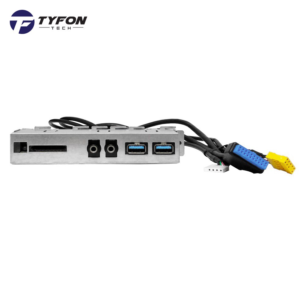 HP Pavilion p6 Series Desktop Front I/O Panel USB Audio Card Reader