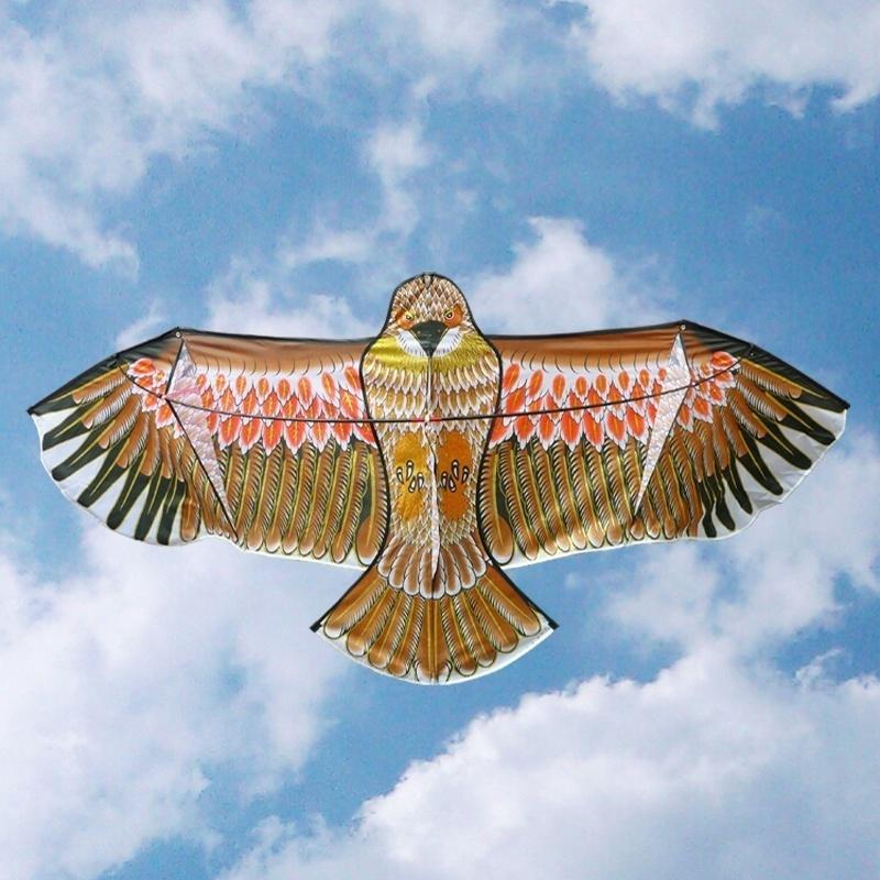Outdoor 1.1m Huge Sport Kite Eagle Animal Novelty Kites Shopee Malaysia