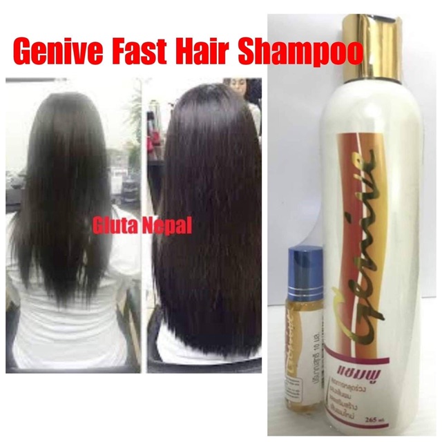 Genive Long Hair Fast Growth Shampoo Shopee Malaysia