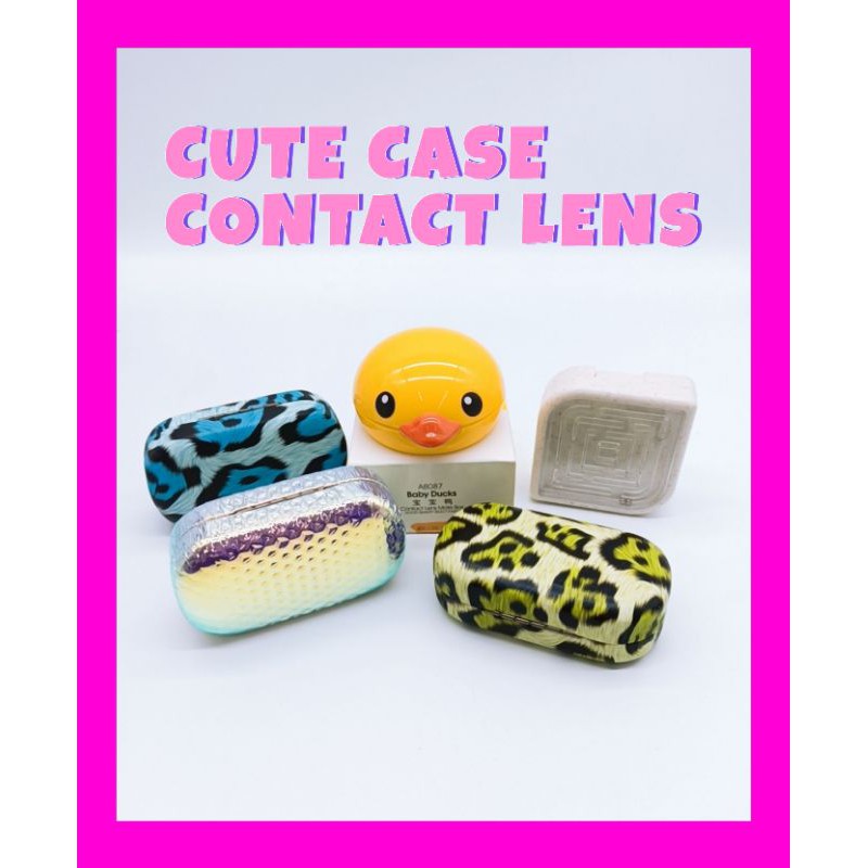Ready Stock Cute Case Contact Lens / TRAVEL CASE LENS Shopee Malaysia