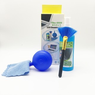 4 in 1 / 3 in 1 pack Cleaning Kit For LCD Laptop Screen Cleaning Kit Cleaner Liquid DVD CD Wipe Dust Clean