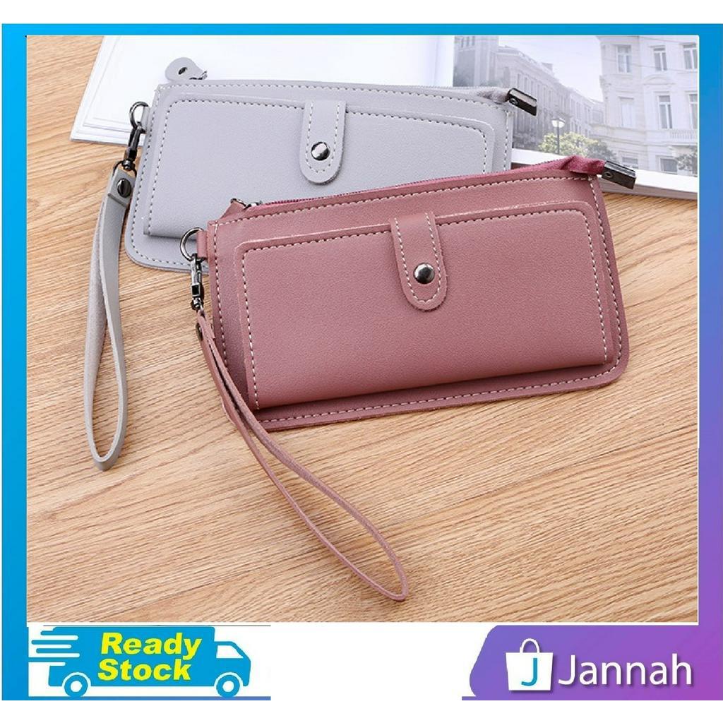 Jannah Korean Luxury Purse Casual Long Wallet Dompet Wanita Clutch Gift 15P3