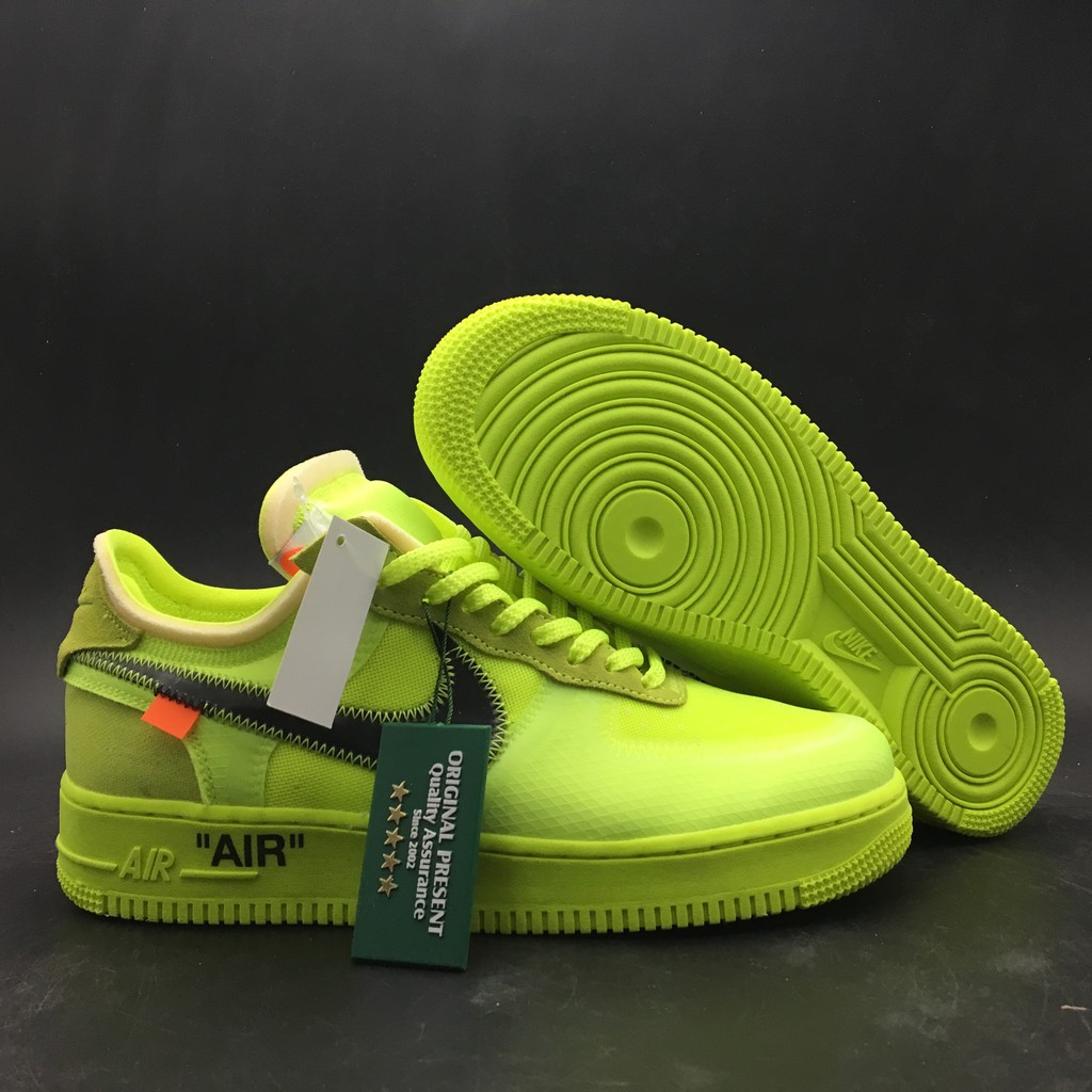 off white nike air force 1 volt price