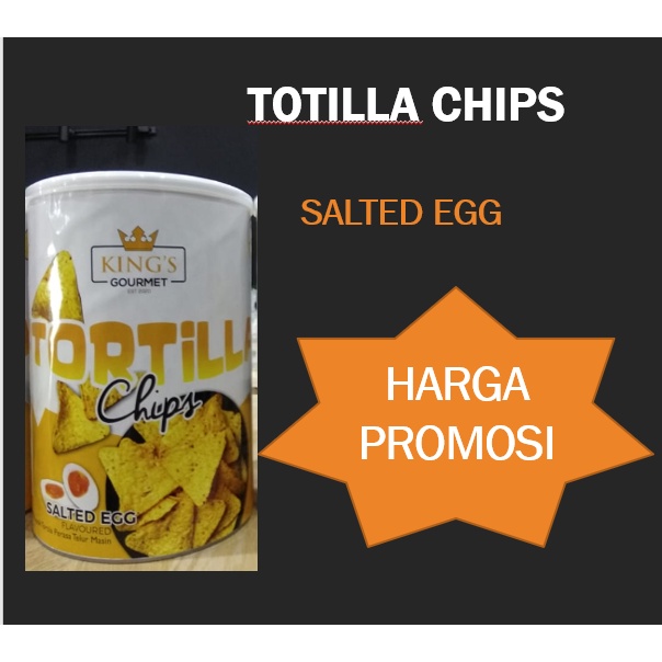 Tortilla Chips Salted Egg - Special Big Size