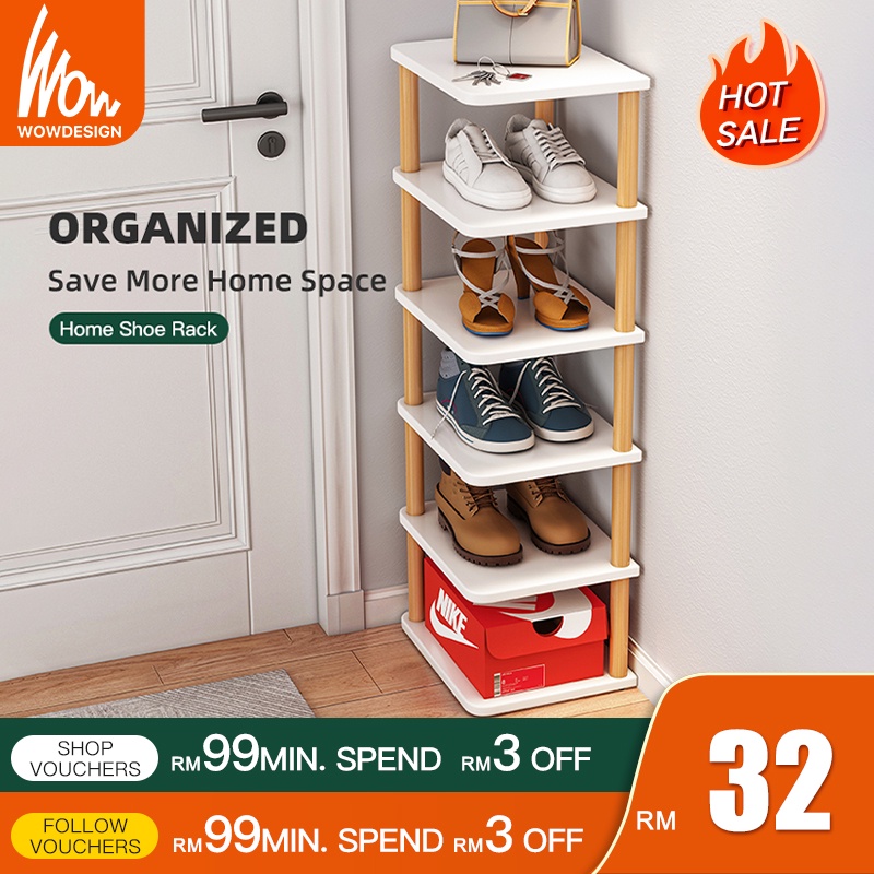 Shoe Storage Rack Shoe Rack Rak Kasut Multi Layer Rak Kasut Kayu Shoe