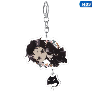 Japan Anime Stray Dogs dazai osamu Keychains Cartoon Keychain | Shopee ...