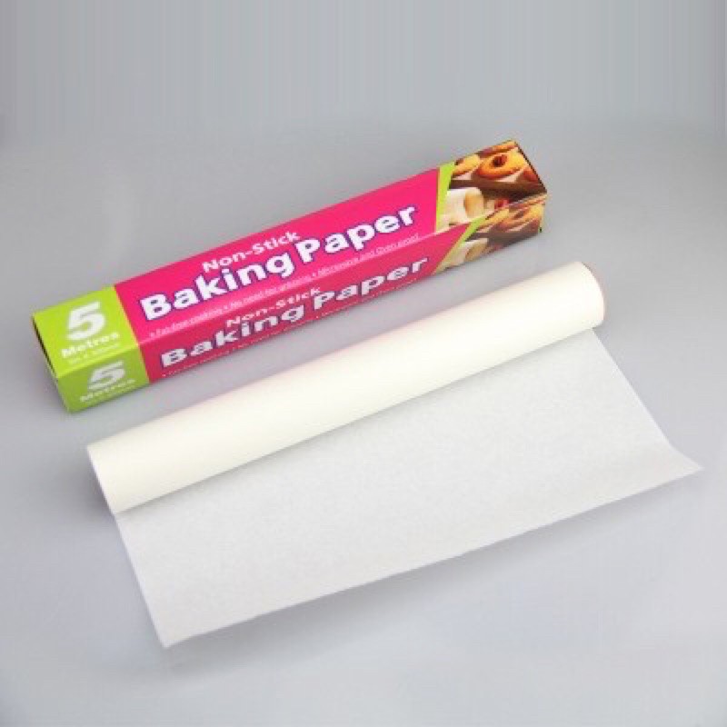 Ready Stock Kertas Minyak Pelapik Dulang Baking Paper Non Stick Microwave And Oven Cook Tools 5 Meter Baking Kek Shopee Malaysia