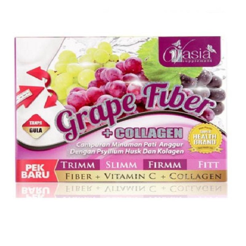Buy Clearance V Asia Fiber 10 Sachet Original Hq Lulus Kkm Grape Apple Orange Collagen Slimming Body Kitsui Jamu Jelita Seetracker Malaysia