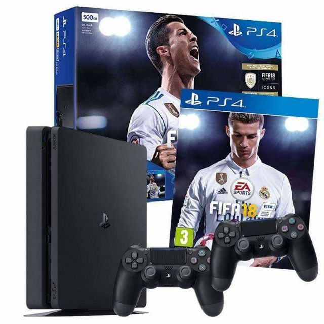 ps4 slim fifa 18 bundle