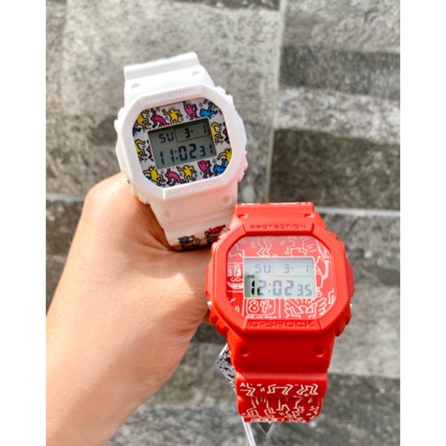 keith haring g shock