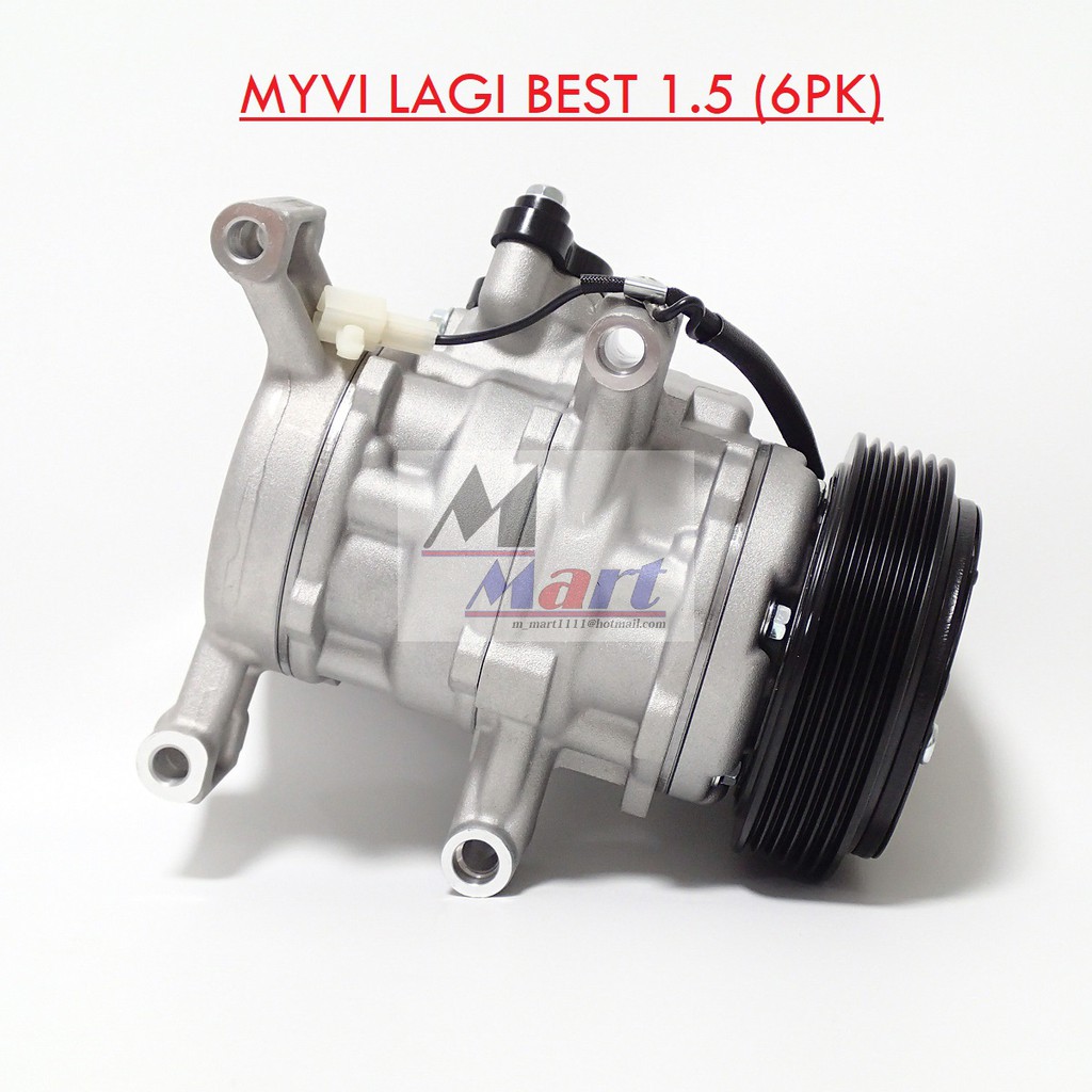 Perodua Myvi Lagi Best Myvi Icon 1 3 1 5 Air Cond Compressor Denso Local Shopee Malaysia