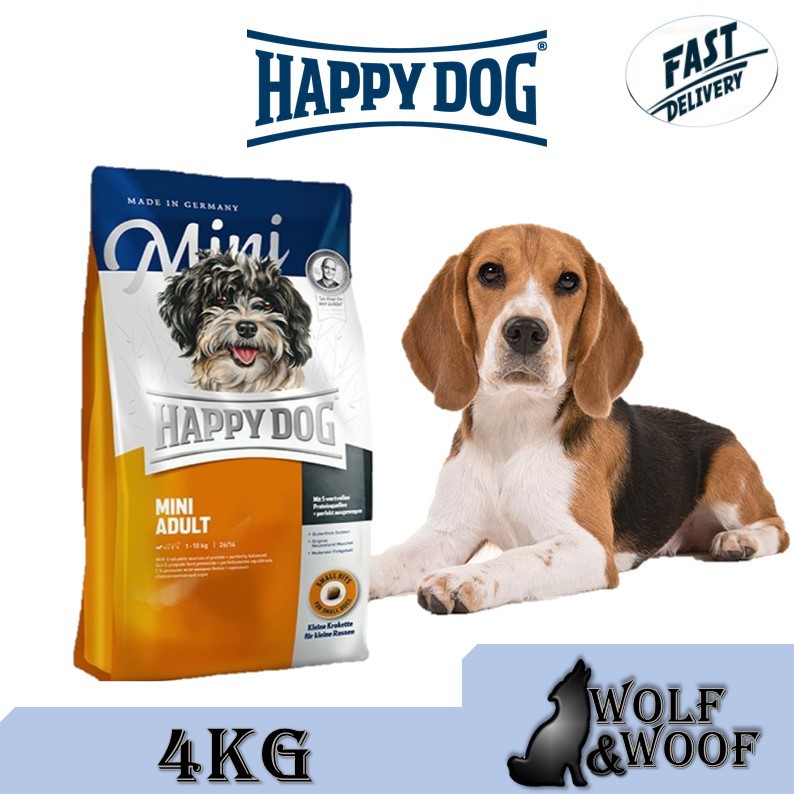happy dog mini baby & junior 4kg