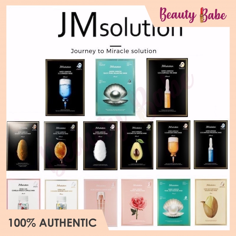 JM Solution Mask 1 Sheet [BeautyBabe] | Shopee Malaysia