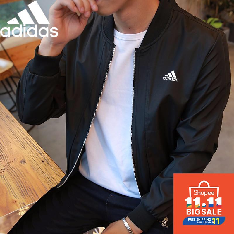 adidas jacket outfit men