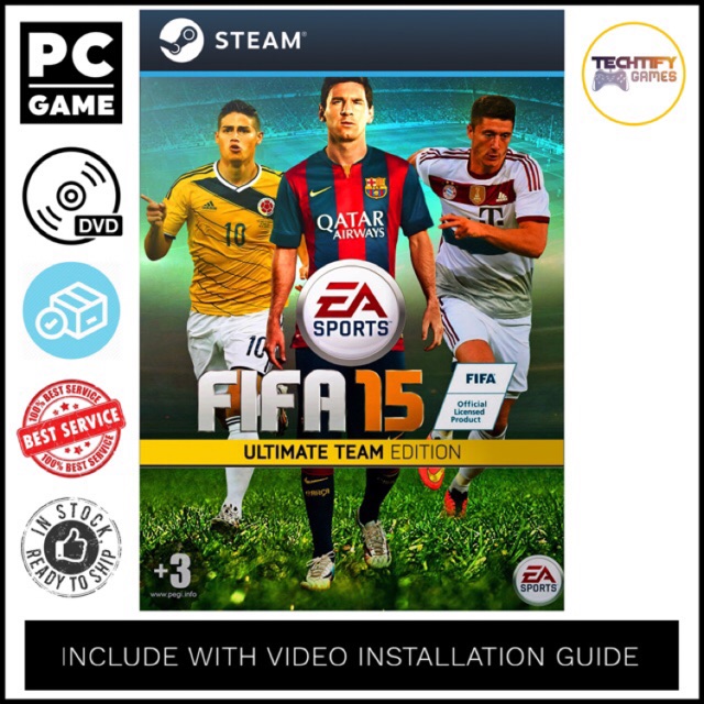 Pc Game Fifa 15 Ultimate Team Edition Offline Dvd Shopee Malaysia
