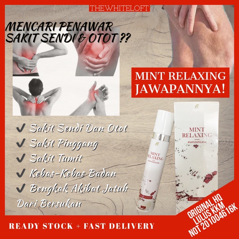 mint relaxing lotion