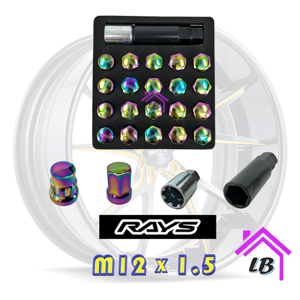 Rays Lock Nut Rays Wheel Nut Rays Tyre Nut Rays Racing Nut Rays Steel