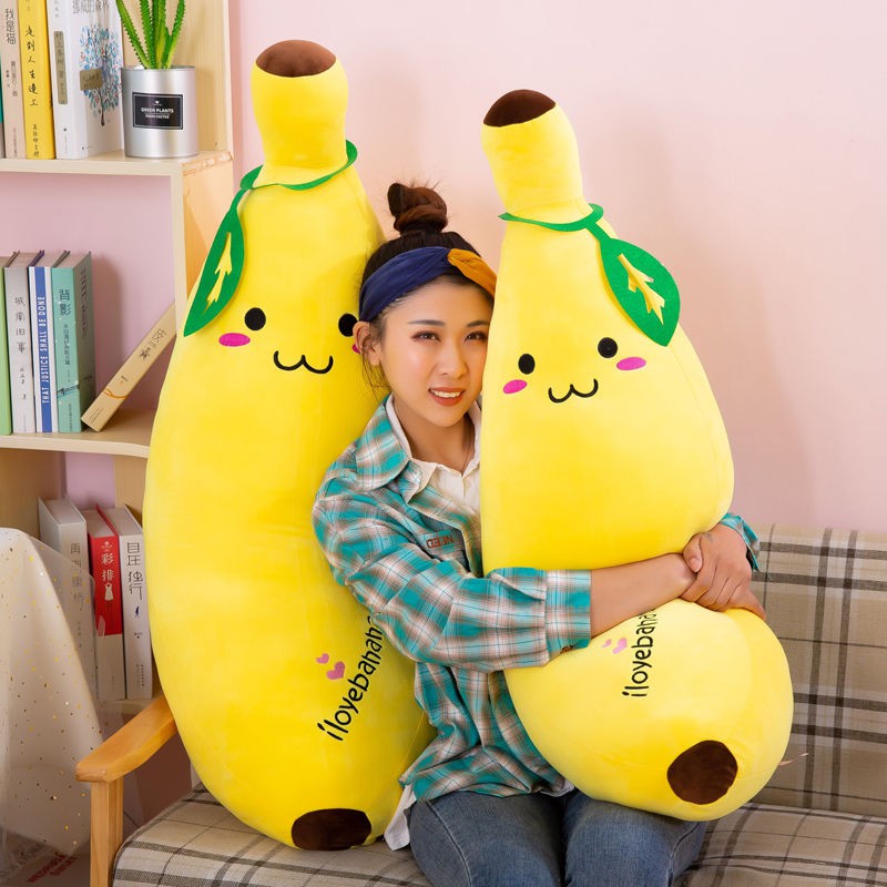 big banana stuffed toy