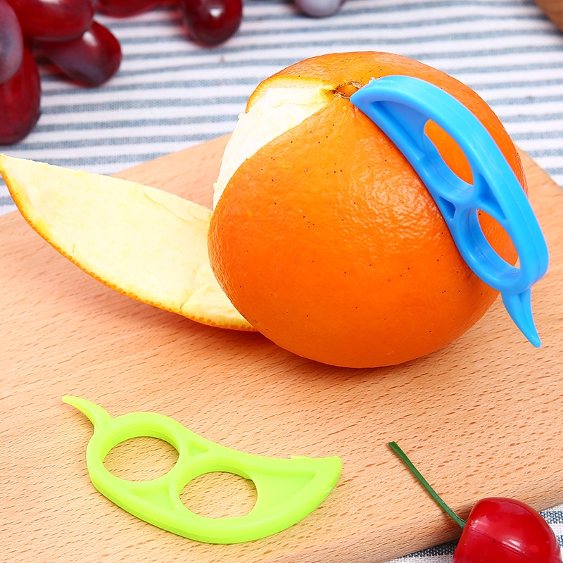 Plastic Orange Peeler Creative Multi-functional Orange Opener