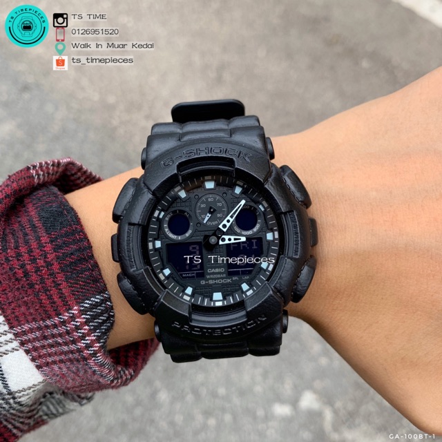 g shock ga 100bt