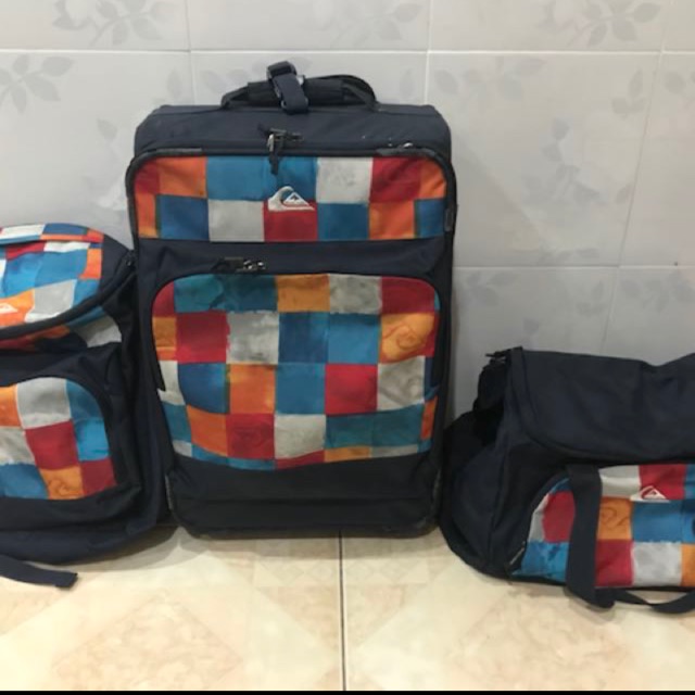 voorspelling Boekhouder wimper Quicksilver Trolley Bag + Backpack + Travel Bag | Shopee Malaysia