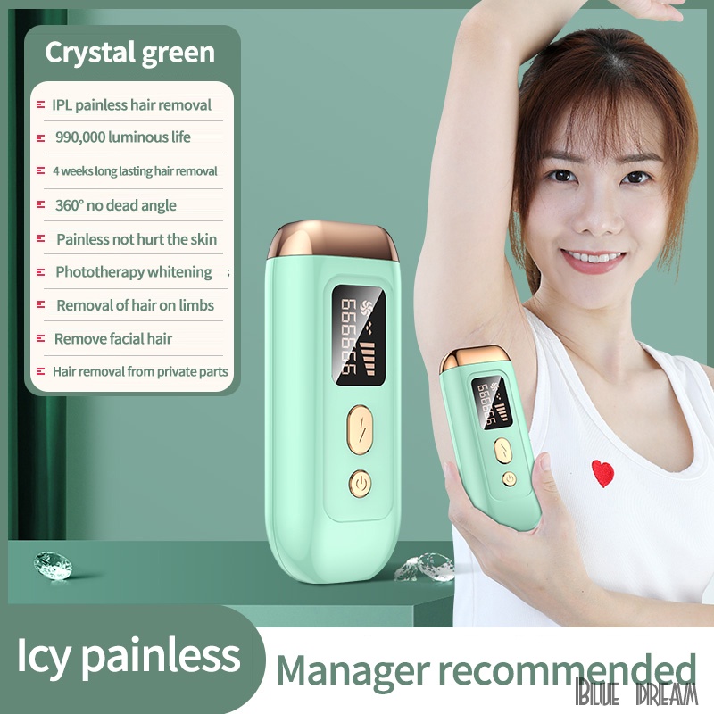 Laser hair removal instrument household hair removal lasting private  permanent whole body shaving machine激光脱毛仪持久私处永久全身剃毛 | Shopee Malaysia