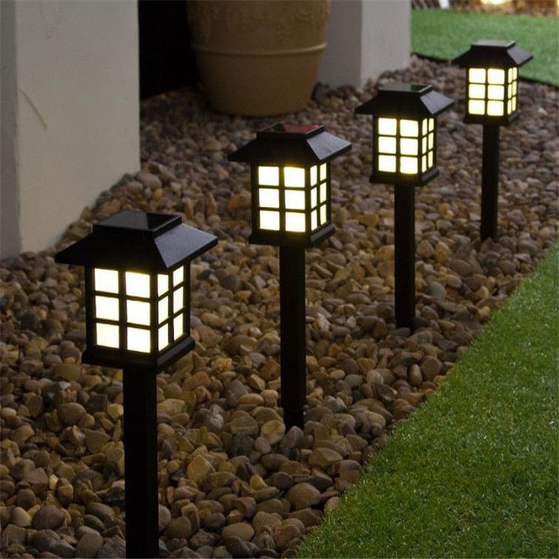 Solar LED Garden Lantern | Outdoor Solar Powered Light | Yard & Lawn Lamp