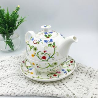 Teapot For One Set Tea Single Pot Set Germany Quality Fine Bone China One Person Pot Shopee Malaysia