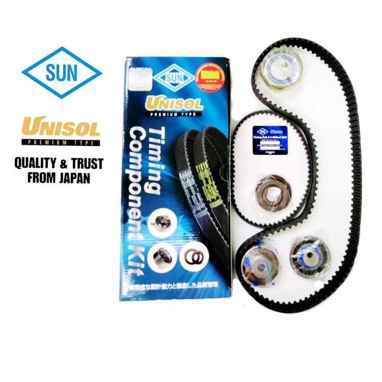 Proton Perdana 2.0 Timing Belt Kit Unisol - 123RU29 | Shopee Malaysia