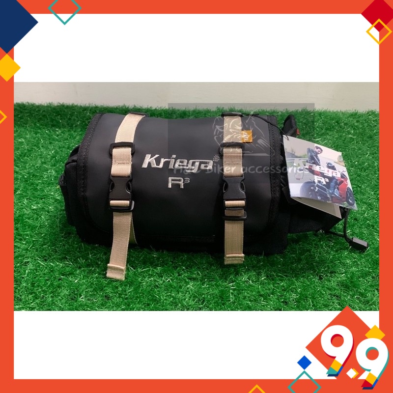 Kriega KR3 pouch bag waist bag beg Waterproof riding gear motorcycle