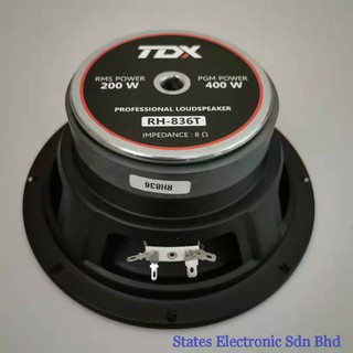 Kta 8 Inch Woofer Speaker Unit 200 Watt 8 Ohm 1pc Shopee Malaysia