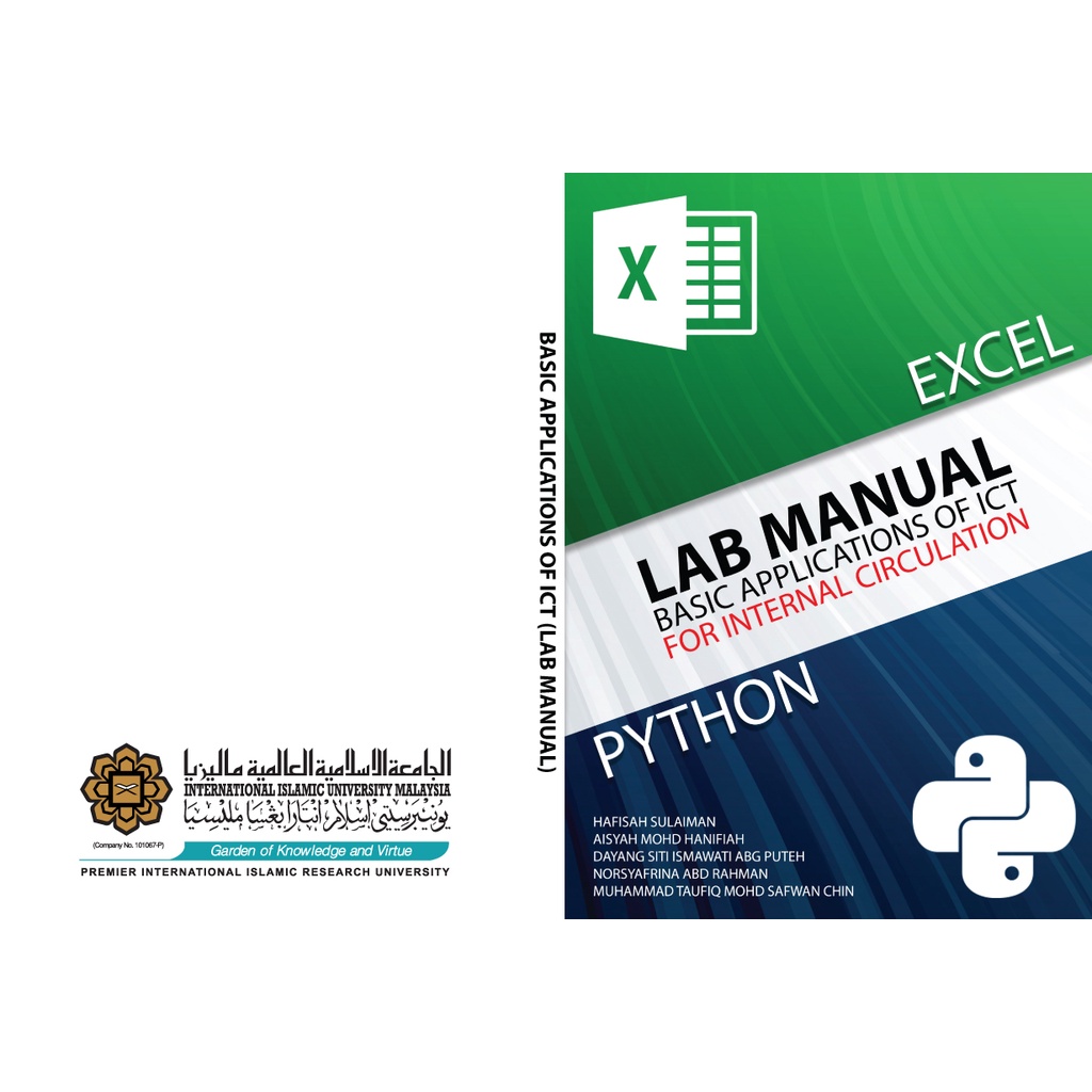 BASIC APPLICATIONS OF ICT (LAB MANUAL) IIUM Shopee Malaysia