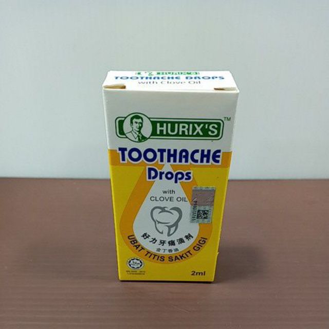 Toothache drop hurix Ubat Titis