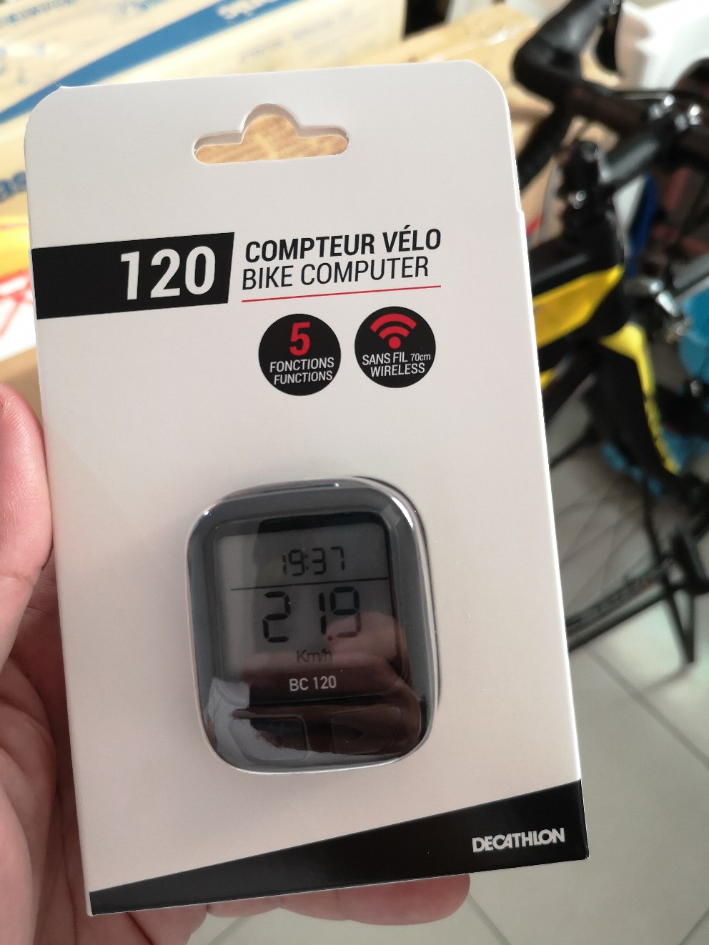 btwin 120 wireless cyclometer