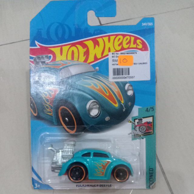 hot wheels tooned volkswagen beetle