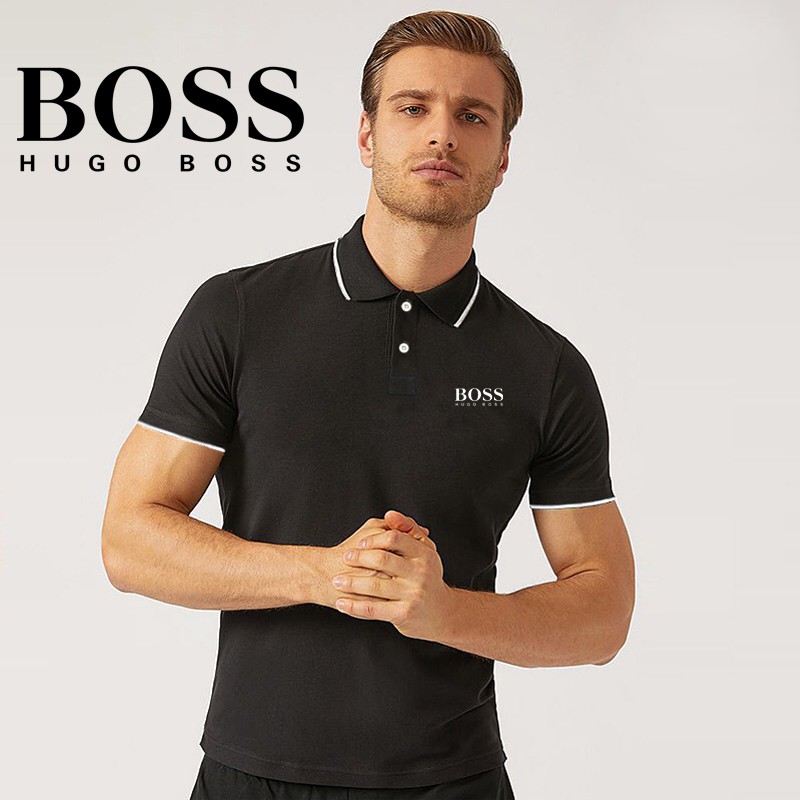 boss collar t shirts